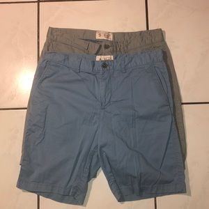 Original Penguin Men’s Shorts in Gray and Blue